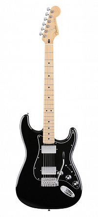 ЭЛЕКТРОГИТАРА FENDER STRATOCASTER BLACKTOP HH MN BLK