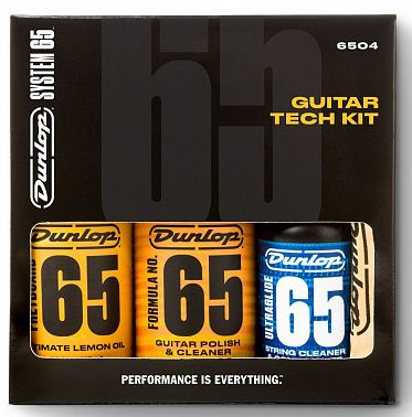 Набор для ухода Dunlop 6504 System 65 Guitar Tech Kit Набор для ухода Dunlop 6504 System 65 Guitar Tech Kit