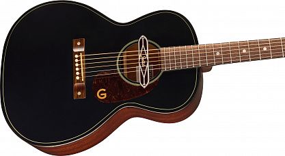 Акустическая гитара GRETSCH Jim Dandy Deltoluxe Concert Black Top
