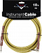 FENDER CUSTOM SHOP 10' ANGLE INSTRUMENT CABLE TWEED