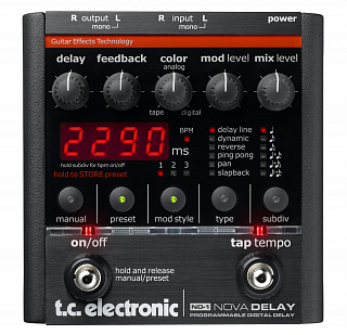 ГИТАРНЫЙ ЭФФЕКТ TC ELECTRONIC ND-1 Nova Delay