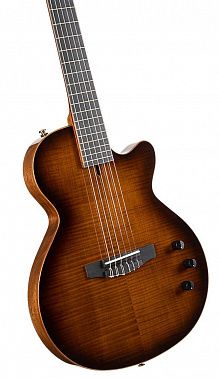 Электроклассическая гитара Cort Sunset-NC-DLX-TSB-WBAG