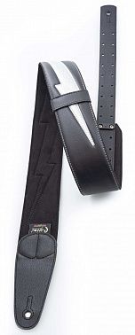 Ремень RightOn Straps Mojo Bolt II Silver Glitter