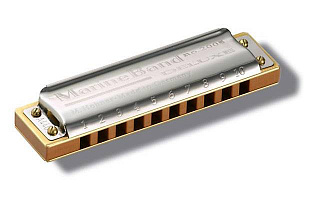 ГУБНАЯ ГАРМОШКА HOHNER MARINE BAND DE LUX2005/20 AB