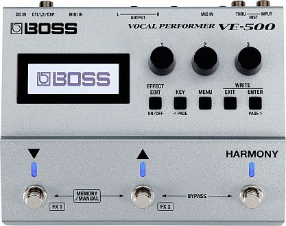 Вокальный процессор эффектов BOSS VE-500