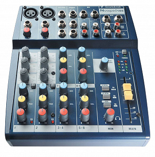 МИКШЕРНЫЙ ПУЛЬТ SOUNDCRAFT NOTEPAD102