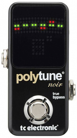 ГИТАРНЫЙ ТЮНЕР  TC ELECTRONIC POLYTUNE NOIR