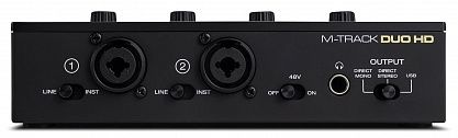 USB аудиоинтерфейс M-Audio M-Track Duo HD