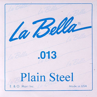 Струна LA BELLA Plain Steel PS013