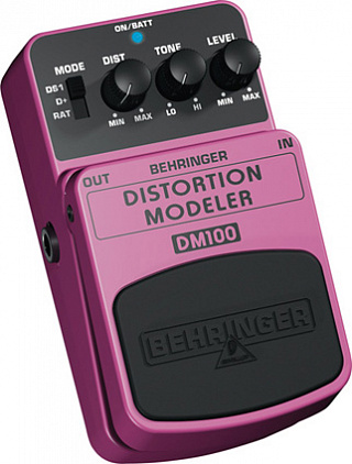 ГИТАРНЫЙ ЭФФЕКТ BEHRINGER DISTORTION MODELER DM100