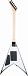 Электрогитара JACKSON JS32 King V White with Black Bevels