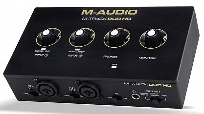 USB аудиоинтерфейс M-Audio M-Track Duo HD