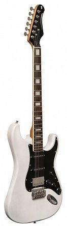 Электрогитара STAGG SES-60 WHB (Уценка трещина по лаку)