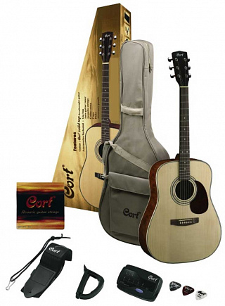 ГИТАРНЫЙ КОМПЛЕКТ CORT EARTH PACK-NS