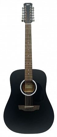 Акустическая гитара JET JD-255/12 BKS