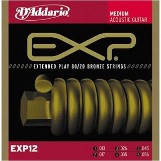 СТРУНЫ D'ADDARIO EXP12