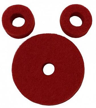 Набор фетровых шайб Ahead AWFRHH Red