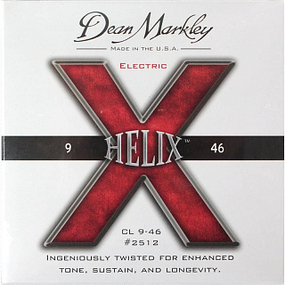 СТРУНЫ DEAN MARKLEY HELIX HD ELECTRIC 2512 CL