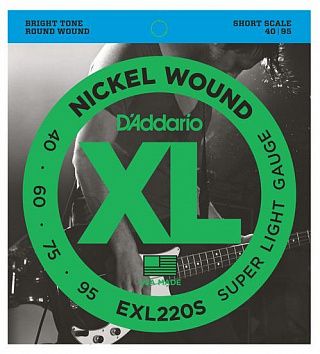 Струны D'Addario EXL220S