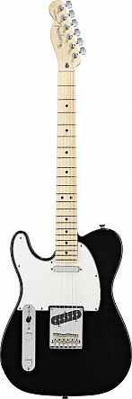 ЭЛЕКТРОГИТАРА FENDER AMERICAN STANDARD TELECASTER LEFT HANDED MAPLE NECK BLACK