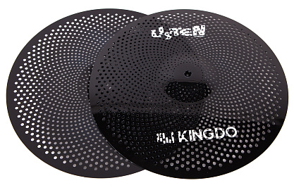 Комплект тарелок KINGDO LISTEN SET 14"+16"+18"+20" BLACK