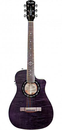 ЭЛЕКТРОАКУСТИЧЕСКАЯ ГИТАРА FENDER TBUCKET 200 CE TRANSPARENT BLACK