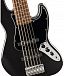 Бас-гитара FENDER SQUIER Affinity Jazz Bass VI LRL Black Metallic