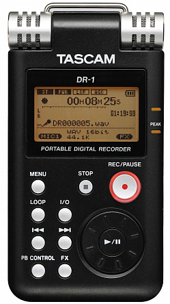 ПОРТАТИВНЫЙ РЕКОРДЕР TASCAM DR-1