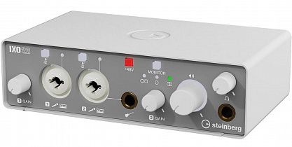 USB аудио интерфейс Steinberg IXO22 White