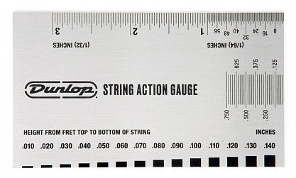 Линейка для измерения высоты струн Dunlop DGT04