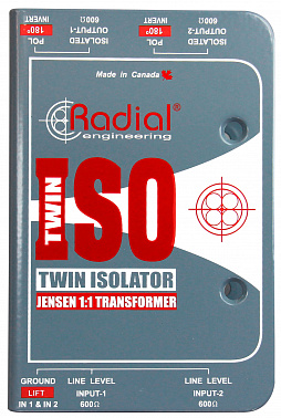 2-х канальный изолятор RADIAL TWIN ISO