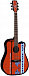 Электроакустическая гитара CORT MOTOR OIL 2-BKS