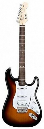 ЭЛЕКТРОГИТАРА FENDER SQUIER AFFINITY STRAT MN BROWN SUNBURST