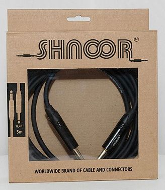 Кабель инструментальный SHNOOR IC124-JMJM-B-3m