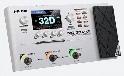 Гитарный процессор Nux MG-30-MKII
