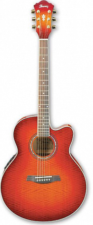 ЭЛЕКТРО-АКУСТИЧЕСКАЯ ГИТАРА IBANEZ AEL20E ANTIQUE CHERRY VINTAGE