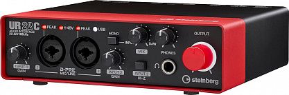 USB аудио интерфейс Steinberg UR22C Red