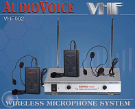РАДИОСИСТЕМА AUDIOVOICE VHF002-2HM (уценка)