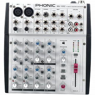 МИКШЕРНЫЙ ПУЛЬТ PHONIC MU 1002