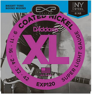 СТРУНЫ D'ADDARIO EXP120