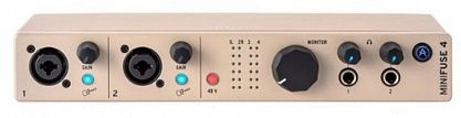 Аудиоинтерфейс Arturia MiniFuse 4 Champagne