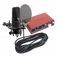 FOCUSRITE SCARLETT 2I2+ SE ELECTRONICS SE X1 VOCAL PACK - комплект