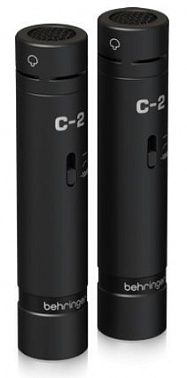 Подобранная пара микрофонов BEHRINGER C-2 DARK EDITION