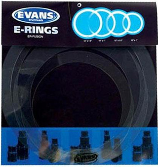 НАБОР ДЕМПФИРУЮЩИХ КОЛЕЦ EVANS ER-FUSION E-RING (Уценка)