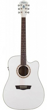 ЭЛЕКТРОАКУСТИЧЕСКАЯ ГИТАРА WASHBURN WD10SCE WH