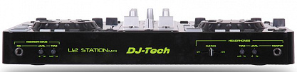 DJ USB ПРОИГРЫВАТЕЛЬ DJ-TECH U2 STATION MKII