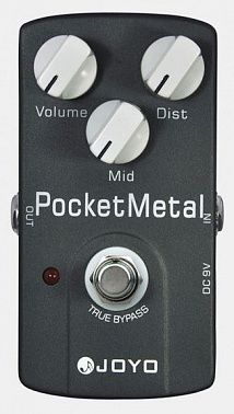 Педаль эффектов Joyo JF-35-Pocket-Metal-Dist