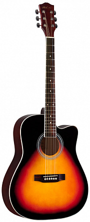 Акустическая гитара PHIL PRO AS-4104/3TS