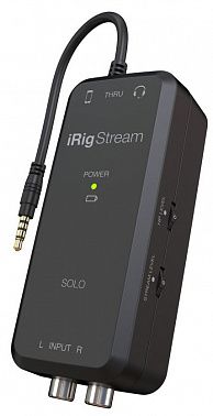 Аудиоинтерфейс IK Multimedia iRig-Stream-Solo