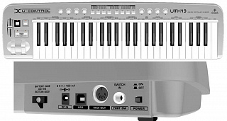 MIDI КЛАВИАТУРА BEHRINGER UMX 49 U-CONTROL